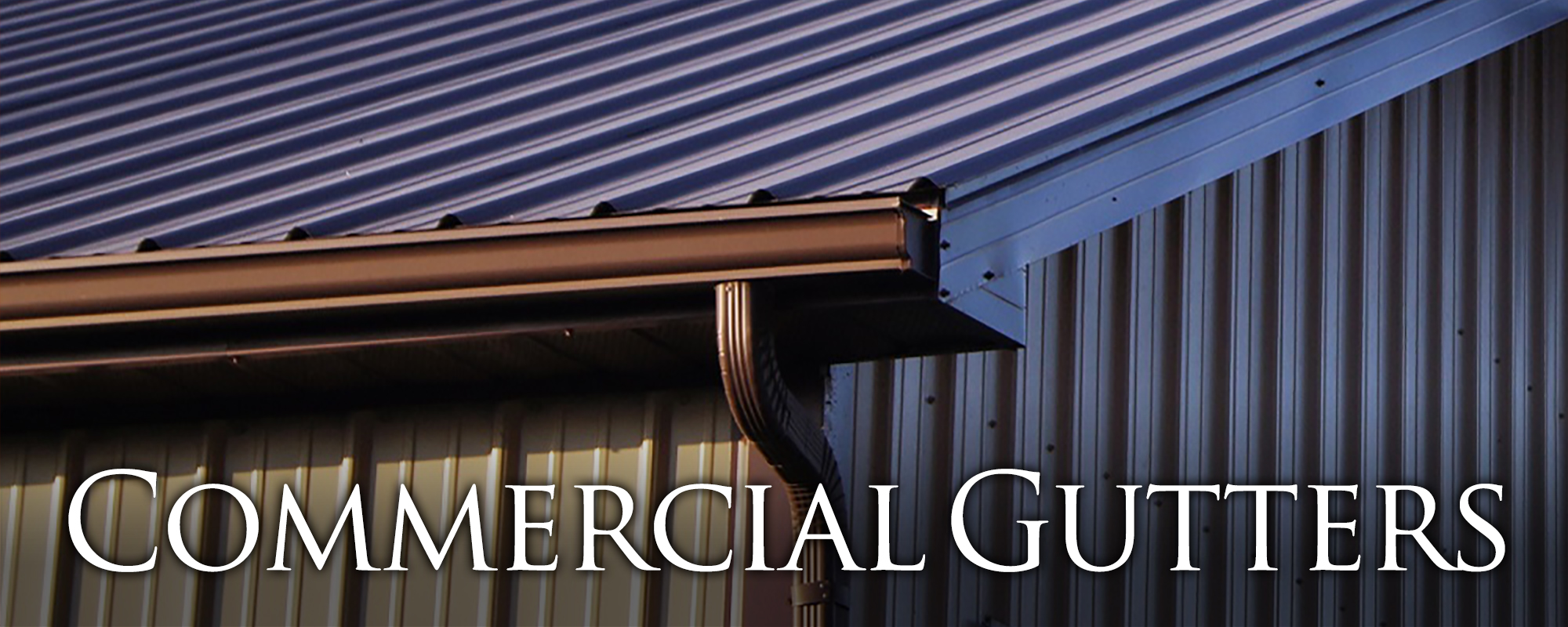 Virginia Commercial Seamless Gutters